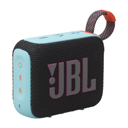 JBL Go 4 - Black and Orange - Ultra-Portable Bluetooth Speaker - Hero image number null